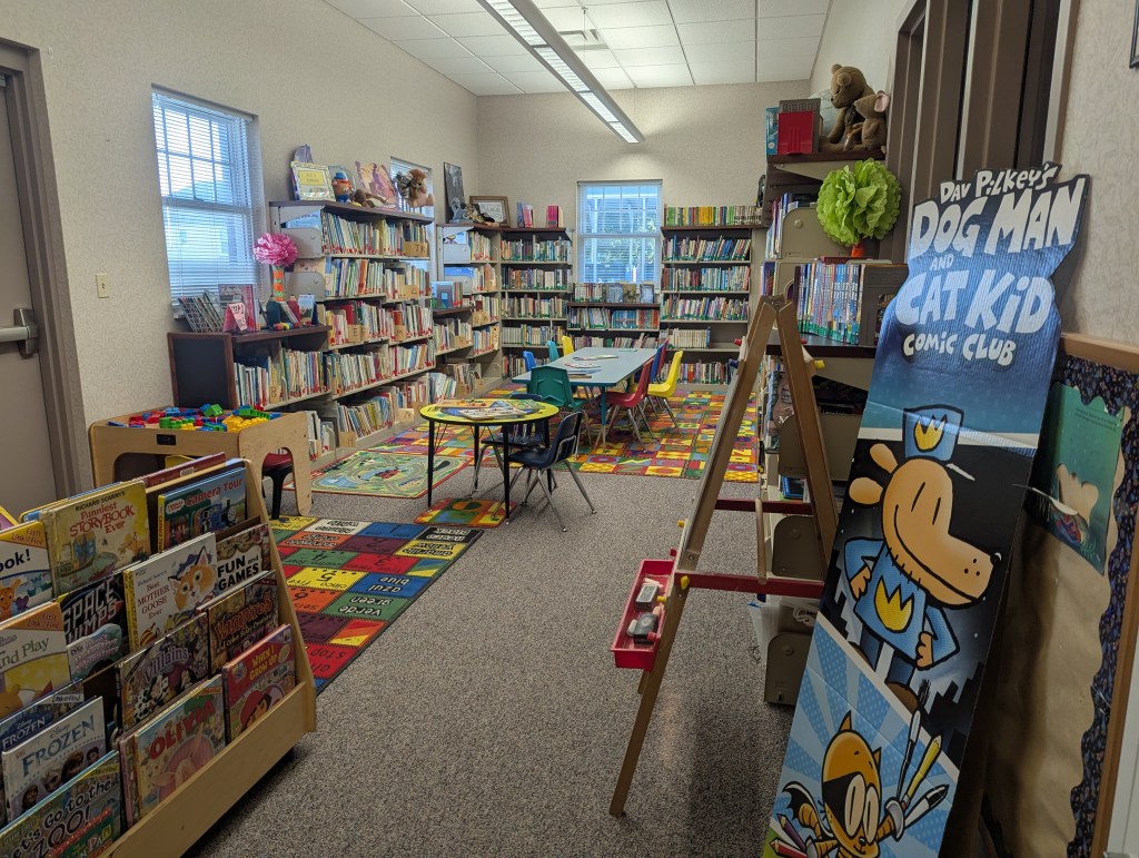 Kids Reading Room at the Georgetown IL Public Library