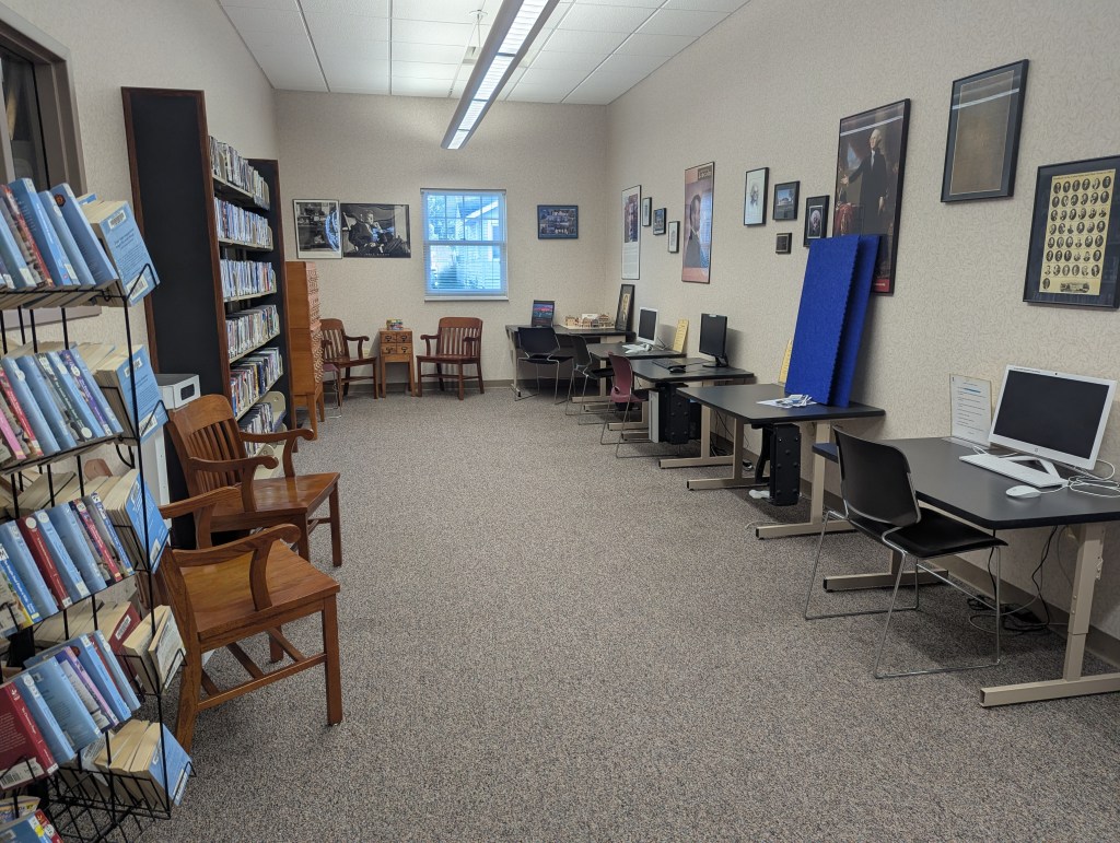 Computer Learning Area at the Georgetown IL Public Library